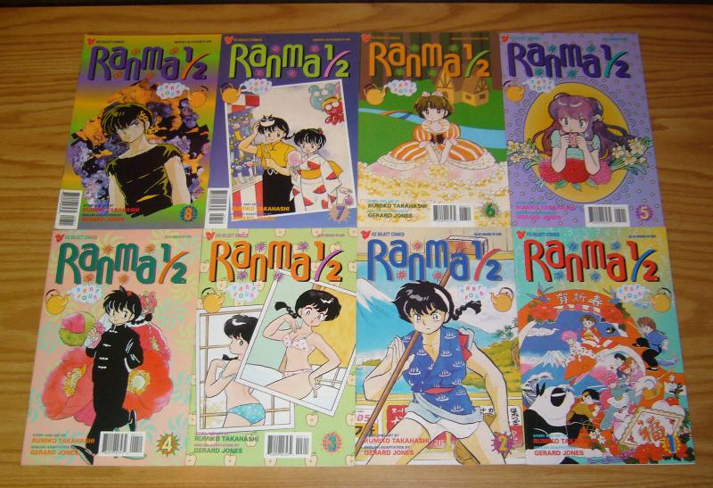 Ranma 1/2 part 4 #1-11 VF/NM complete series - viz manga - rumiko takahashi set