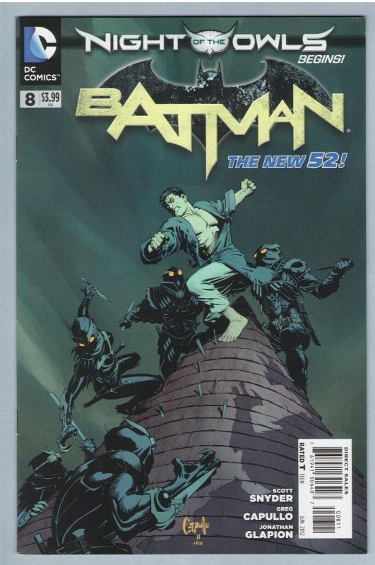 Batman V2 8 Jun 2012 NM- (9.2)