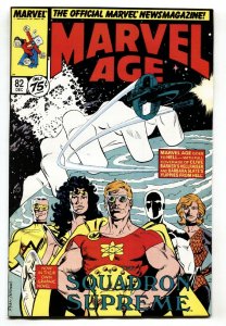 Marvel Age #82 First appearance of CABLE predates New Mutants 87.