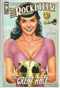 ROCKETEER Great Race #1 2 3 4, NM, Dave Stevens, Bettie Page, 2022, 1-4 set, B