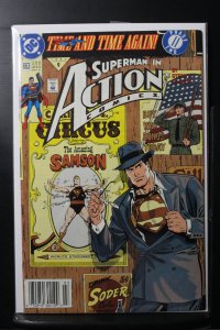 Action Comics #663 Newsstand Edition (1991)