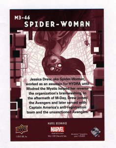 Upper Deck 2012 Marvel Beginnings III Micromotion Card #46 Spider-Woman NM/MT