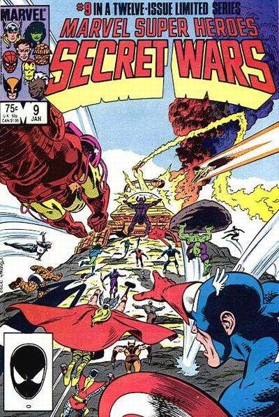 Marvel Super-Heroes Secret Wars #9, NM- (Stock photo)