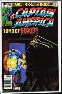 Captain America #253 (1981) Captain America [Key Issue]