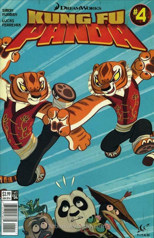 Kung Fu Panda (Dreamworks’…) #4 VF; Titan | save on shipping - details inside