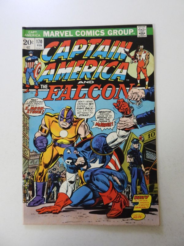 Captain America #170 (1974) FN/VF condition