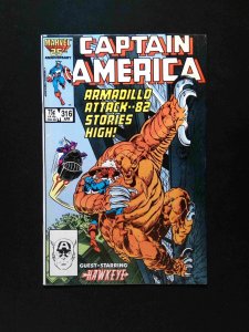 Captain America  #316  MARVEL Comics 1986 VF