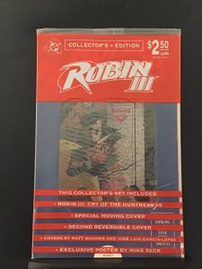 Robin III : Cry of The Hunters #5 Collectors Set in original poly bag