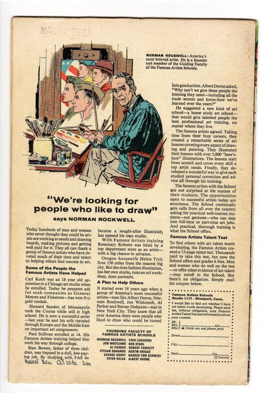 AMAZING SPIDERMAN 38 F+ 6.5;Last Ditko!2nd Mary Jane!