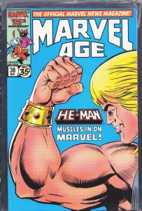 Marvel Age #38 (1986) He-Man