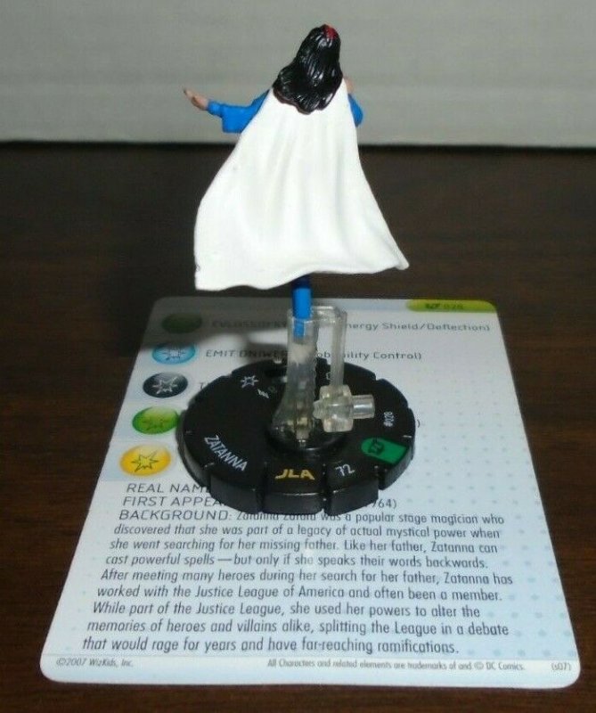 Zatanna 028 DC Heroclix Justice League