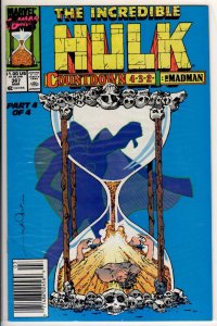 The Incredible Hulk #367 Newsstand Edition (1990) 7.0 FN/VF