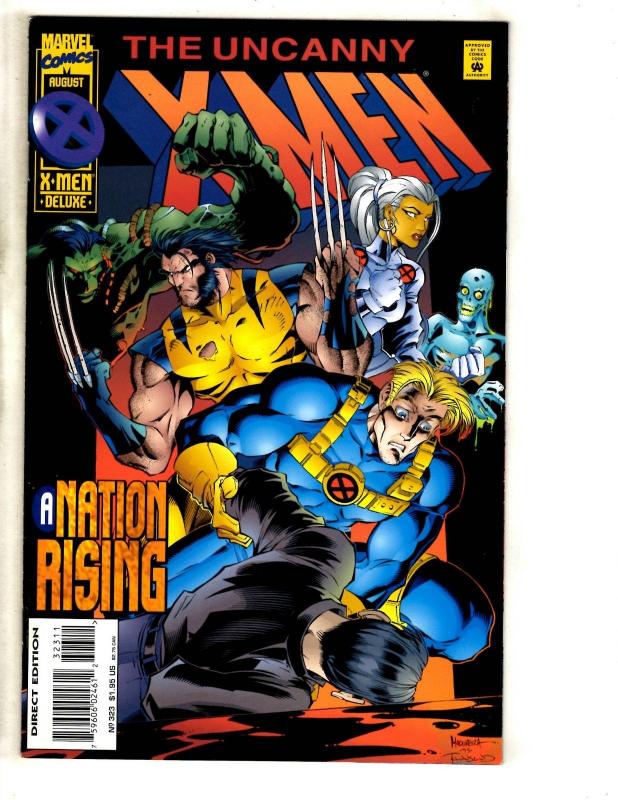 8 Uncanny X-Men Marvel Comic Books # 318 319 320 321 322 323 324 325 Storm CR61