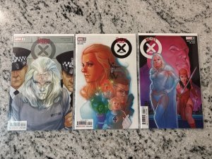 Lot Of 3 Devil's Reign X-Men Marvel Comic Books # 1 2 3 NM 1st Prints 8 J433