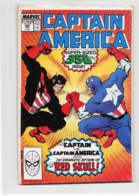 Captain America #350 (1989) Captain America
