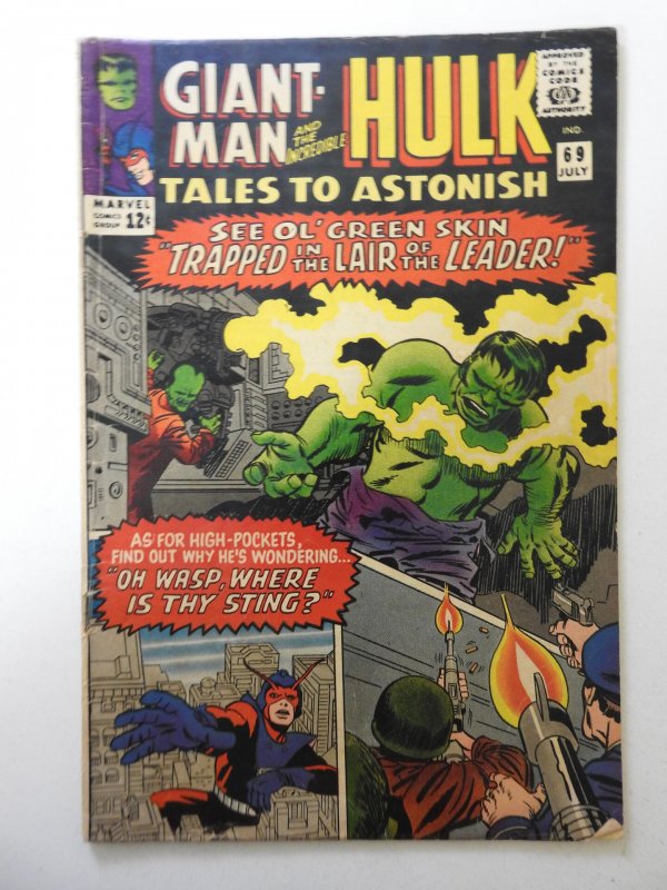 Tales to Astonish #69 (1965) VG condition 1 spine split