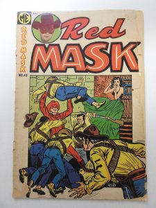 Red Mask #43 (1954) Fair Condition! Split Cover!