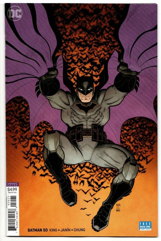 Batman #50 Arthur Adams Variant (DC, 2018) VF/NM