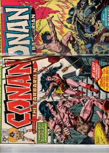Conan the Barbarian #58,59 Jan-76 NM- High-Grade Belet Queen Of The Corsairs 2&3