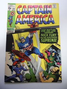Captain America #123 (1970) FN/VF Condition