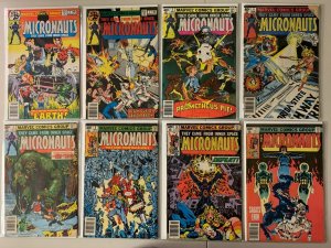 Micronauts comics lot #2-48 + annual, mostly newsstand 22 diff (1979-82)