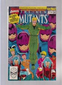 New Mutants Annual #6 - The Once & Future Mutant! (9.0) 1990