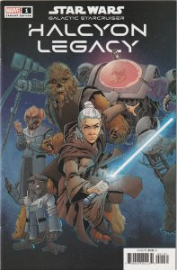 Star Wars Halcyon Legacy # 1 Connecting  Variant NM Marvel 2022 [S9]