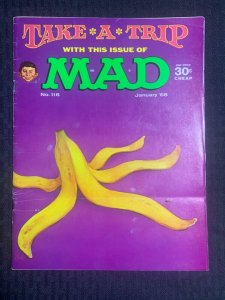 1968 MAD MAGAZINE #116 G/VG 3.0 Alfred E Neuman / Take a Trip