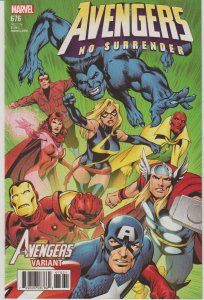Avengers # 676 Variant Cover NM Marvel 2018 1st Appearance Of Voyager [K9]