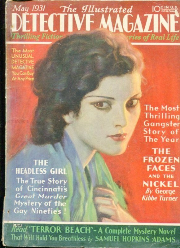 Illustrated Detective Magazine May 1931-FROZEN FACES-THRILLING GANG