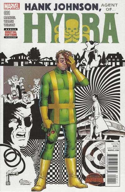 Hank Johnson: Agent of Hydra #1, VF+ (Stock photo)