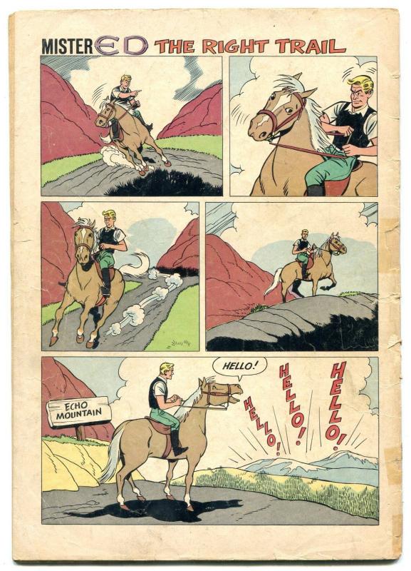 Mr Ed the Talking Horse- Four Color Comics #1295 1962- G