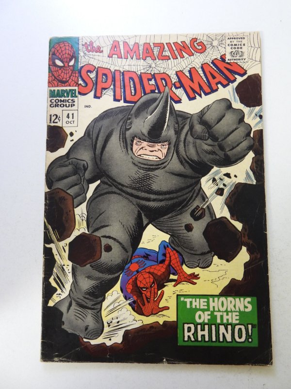 The Amazing Spider-Man #41 (1966) 1st appearance of Rhino VG/FN condition
