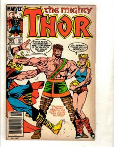 11 The Mighty Thor Marvel Comics # 347 349 350 351 352 353 356 357 372 + J334