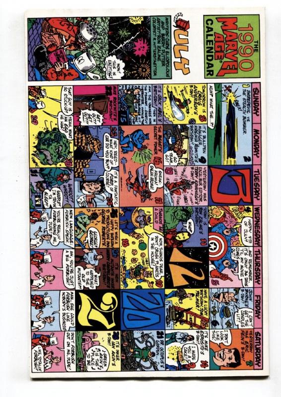 Marvel Age #91-Infinity Gauntlet Thanos cover 1990-comic book