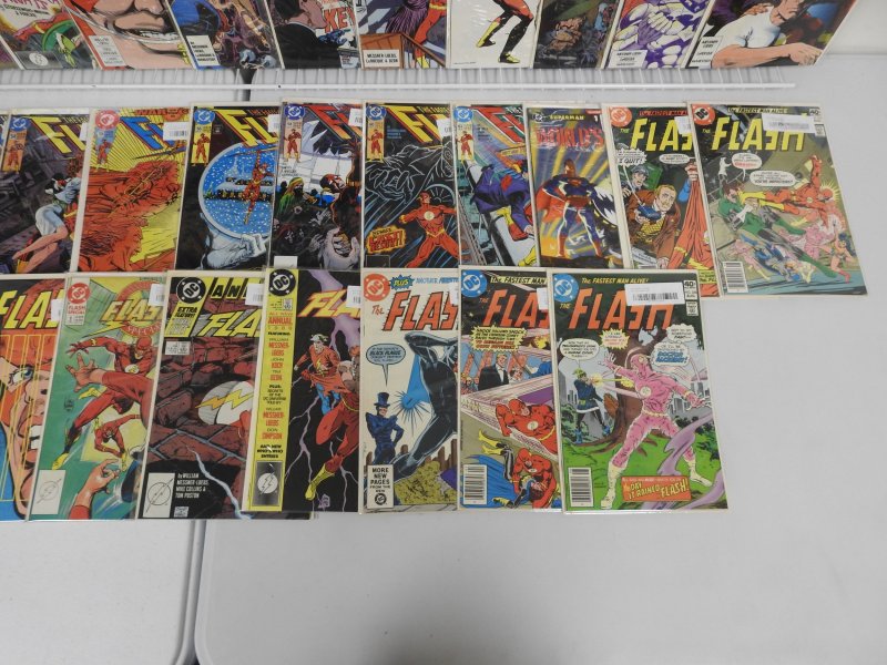 Huge Lot 130+ Comics W/ Flash, and Superman!!! Avg FN/VF Condition!