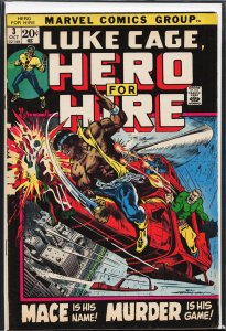 Hero for Hire #3 (1972) Luke Cage [Key Issue]