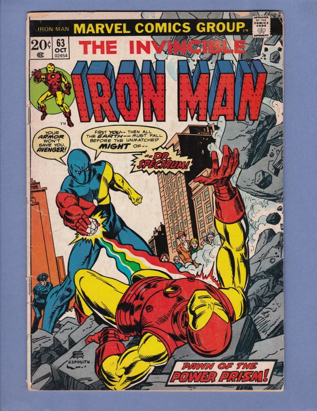 Iron Man #63 GD/VG Marvel 1973