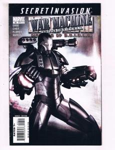 War Machine Weapon Of Shield #33 VF Marvel Secret Invasion Comic Book Gage DE15