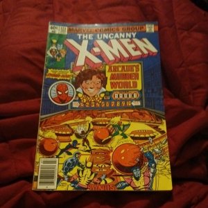 Uncanny X-Men 123 (1979) Spider-Man Cameo Appearance Newsstand variant 1st print