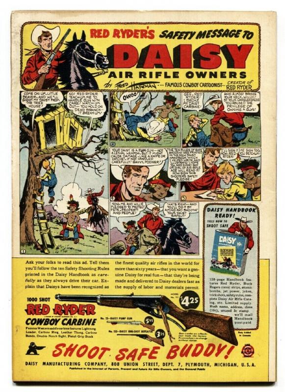 MORE FUN COMICS #125-1947-Superman cover-Golden-Age comic