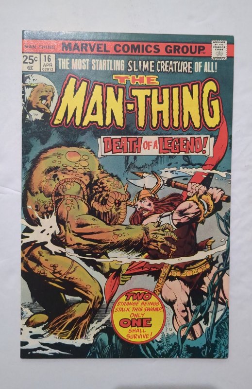 Man-Thing #16 (1975) VF- 7.5