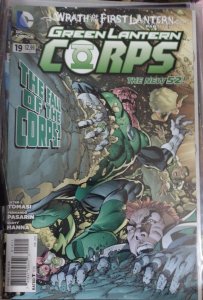 GREEN LANTERN CORPS  # 19  2013 DC   new 52   WRATH OF THE FIRST LANTERN PT 10