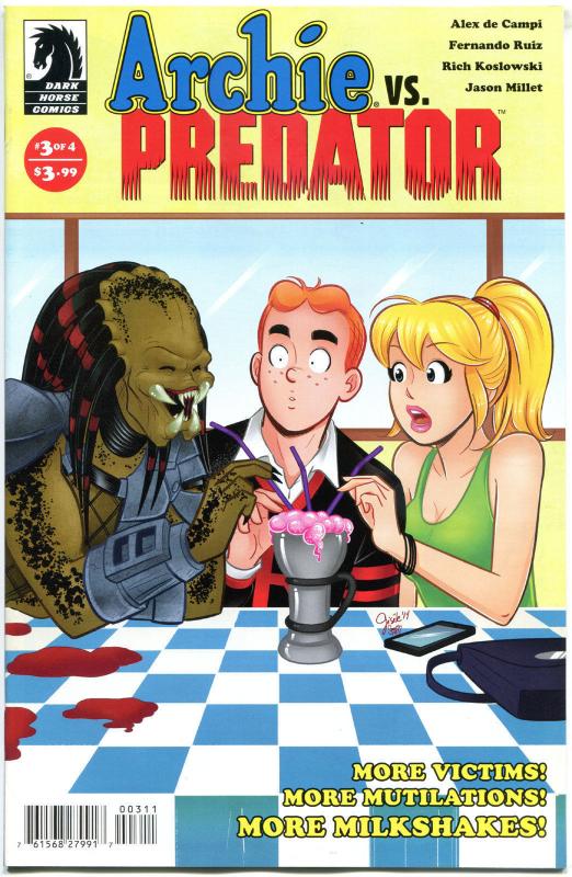 ARCHIE vs PREDATOR #1 2 3 4 A, NM, Surfing Frenemy, 2015, more in store