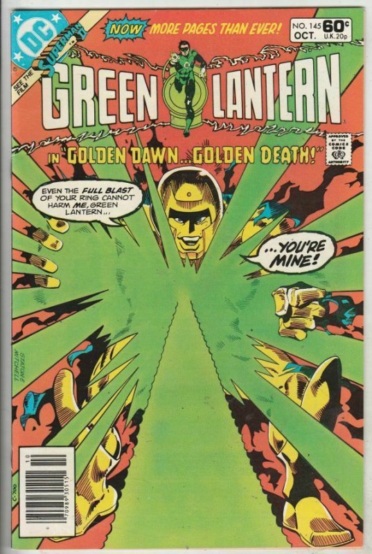 Green Lantern # 145 Strict NM Super-High-Grade Artist Carmine Infantino & more