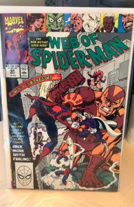 Web of Spider-Man #64 Direct Edition (1990) 8.5 VF+