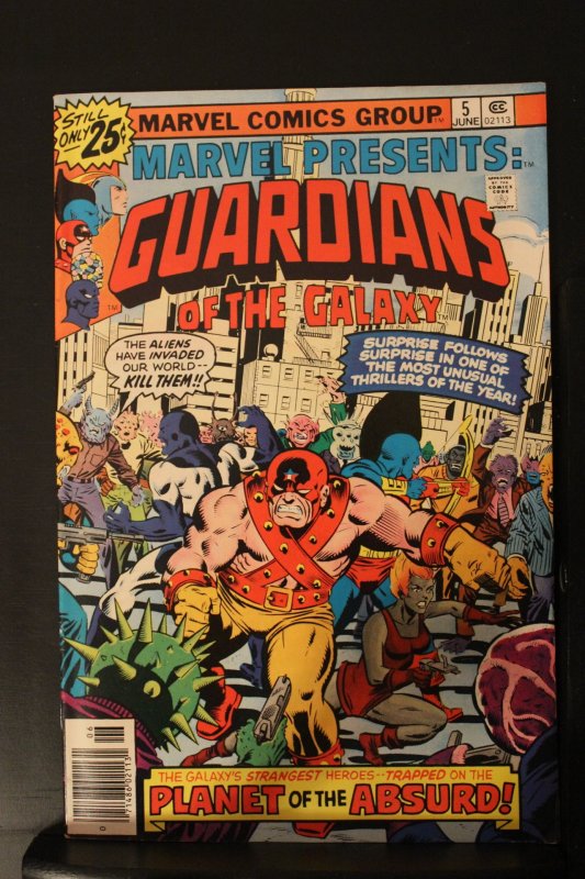 Marvel Presents #5 (1976) High-Grade NM- or better 3rd solo Guardians Of Galaxy!