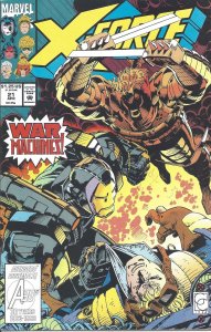 X-Force #21 (April 1993) - Deadpool, Domino, War Machine, S.H.I.E.L.D., Copycat