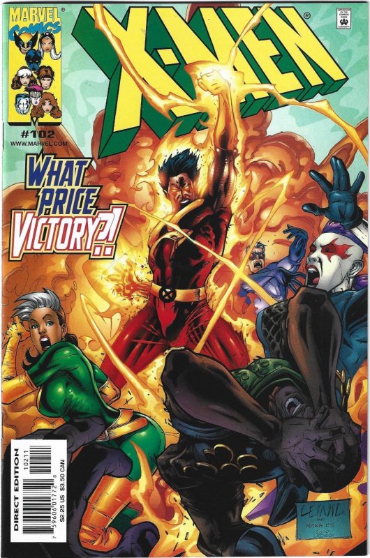 X-Men #102 through 108 Newsstand Edition (2000)