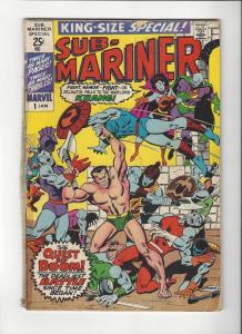 Submariner Special #2 Gene Colan Marvel Comics Low Grade